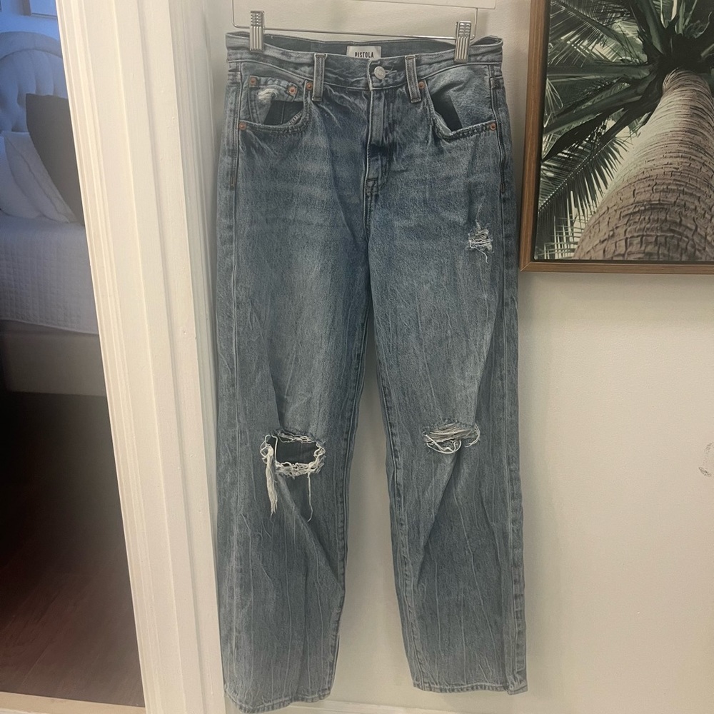 Pistola Bobbie Mid rise wide leg